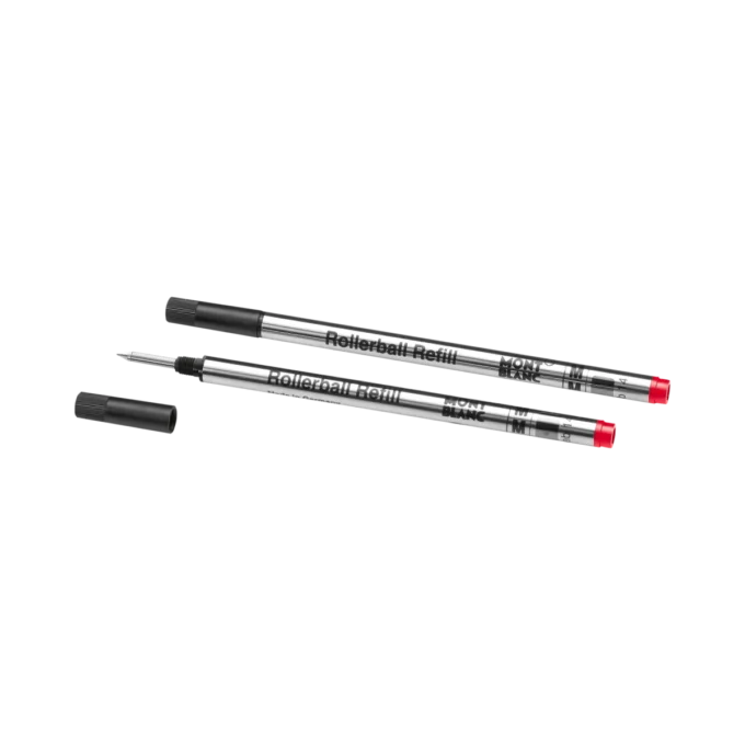 2 Rollerball-Minen, Modena Red – Medium