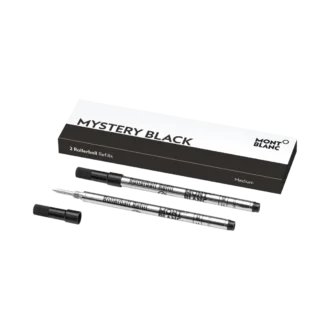 2 Rollerball-Minen, Mystery Black – Fine
