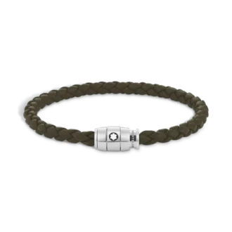 Armband Small, weiches Leder, Khaki
