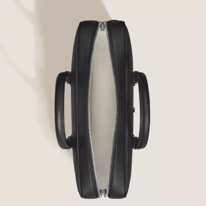 Dokumentenmappe aus genarbtem Leder