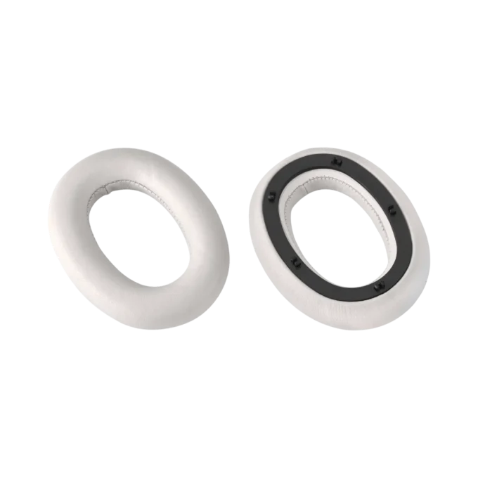 Graue Over-Ear-Ohrpolster für Montblanc MB 01 Kopfhörer