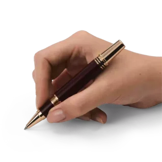 John F. Kennedy Sonderedition Burgunder Rollerball