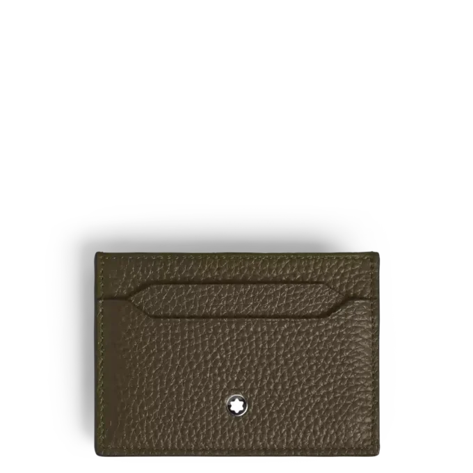 Kartenetui aus genarbtem Leder 5cc