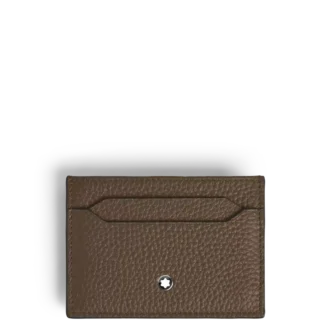 Kartenetui aus genarbtem Leder 5cc