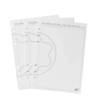 Leere Blätter, groß