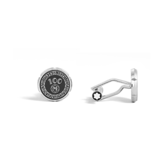 Manschettenknöpfe Meisterstück Nib Décor 100 Jahre schwarz