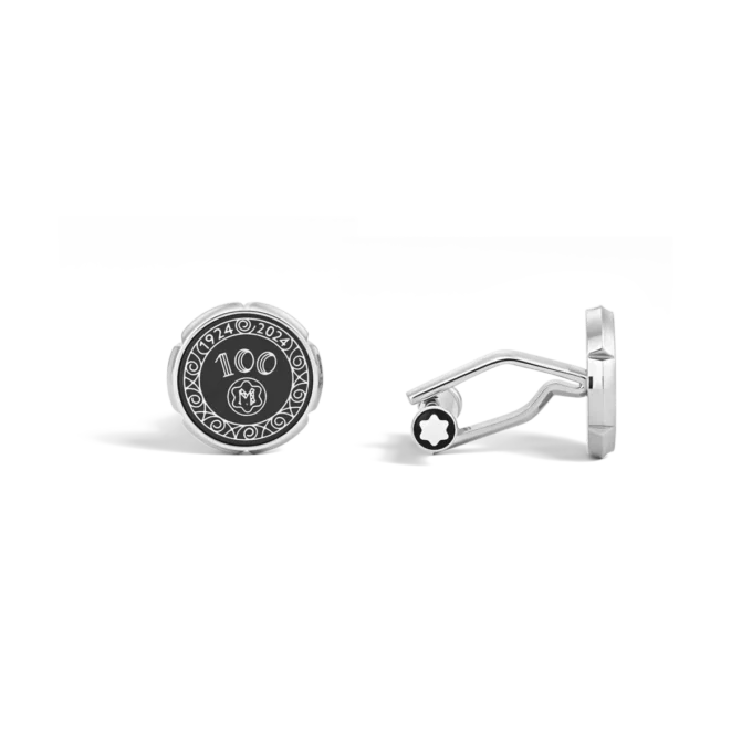 Manschettenknöpfe Meisterstück Nib Décor 100 Jahre schwarz