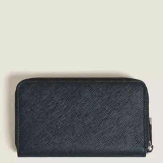 Mittlere Geldbörse „Sartorial“ 12cc mit Reißverschluss