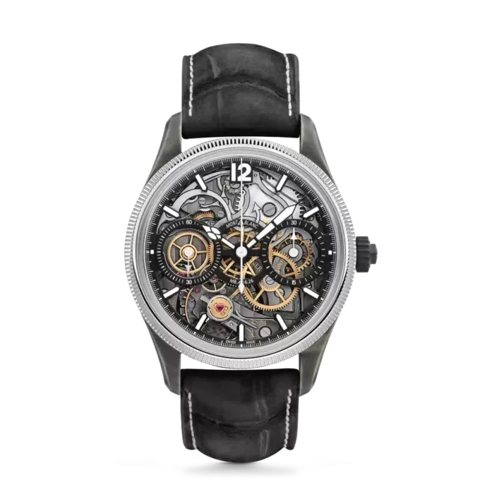 Montblanc 1858 The Unveiled Secret Minerva Monopusher Chronograph Limited Edition – 88 Stück Montblanc 1858 The Unveiled Secret Minerva Monopusher Chronograph Limited Edition – 88 Stück