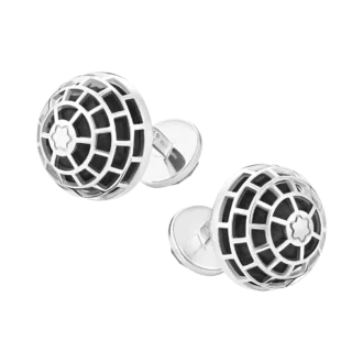 Montblanc Meisterstück Manschettenknöpfe mit Onyxstein