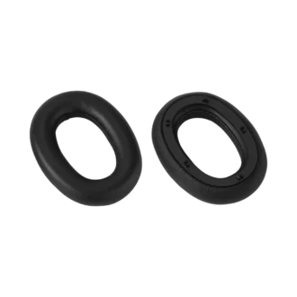 Schwarze Over-Ear-Ohrpolster für Montblanc MB01