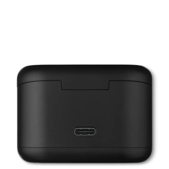 Schwarzes Ladecase für Montblanc MTB 03 In-Ear-Kopfhörer