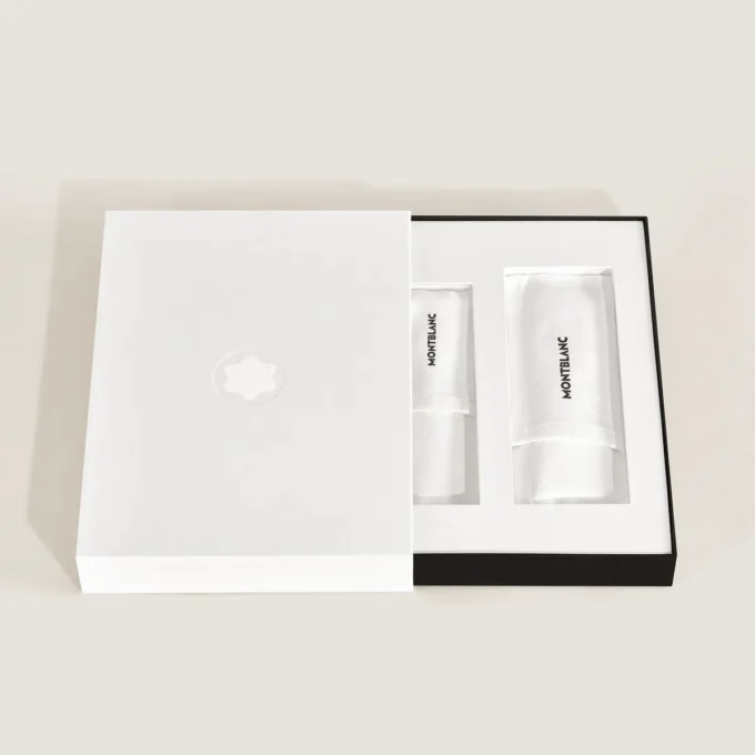 Set mit PIX Deep Green Rollerball & Montblanc Envelope 1-Pen Pouch