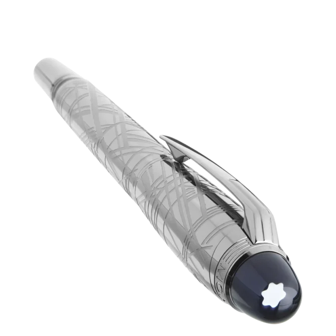 StarWalker SpaceBlue Metall-Füllfederhalter (F)