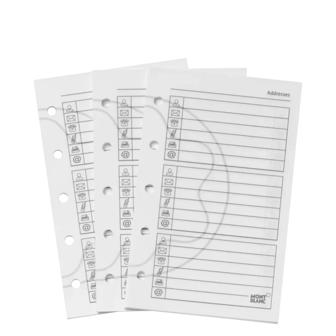 Telefon-Adressblätter Pocket